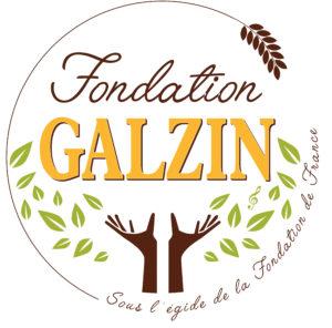 Logo de la Fondation Galzin, abritée par la Fondation de France