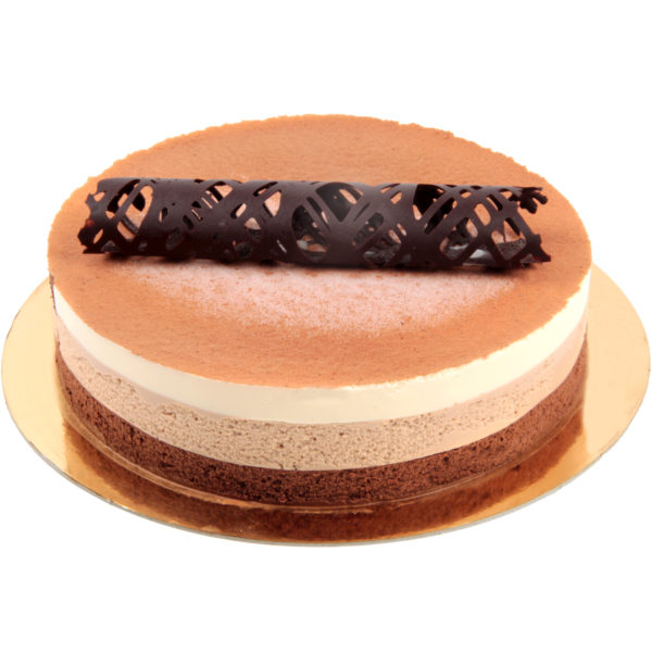 ENTREMET 3 CHOCOLATS - 6 personnes
